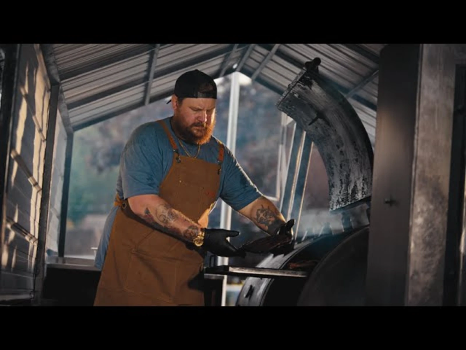 Will working at a barbecue grill in an EastRise member story