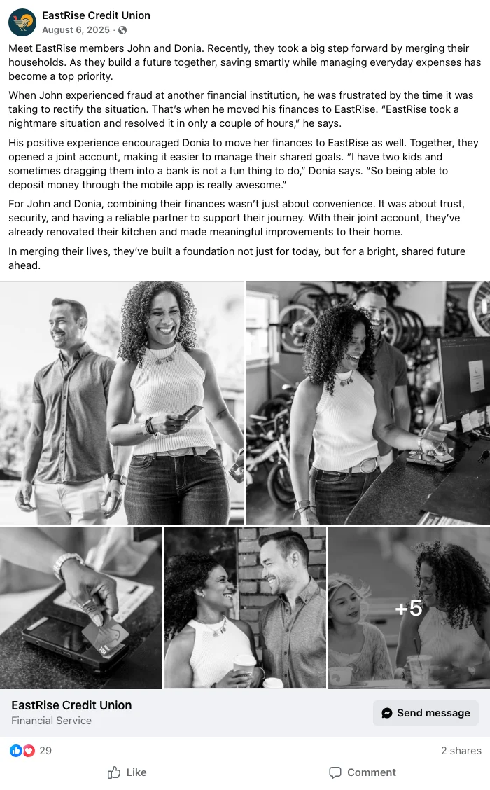 Meet EastRise members John and Donia...., Facebook capture 15 of 51