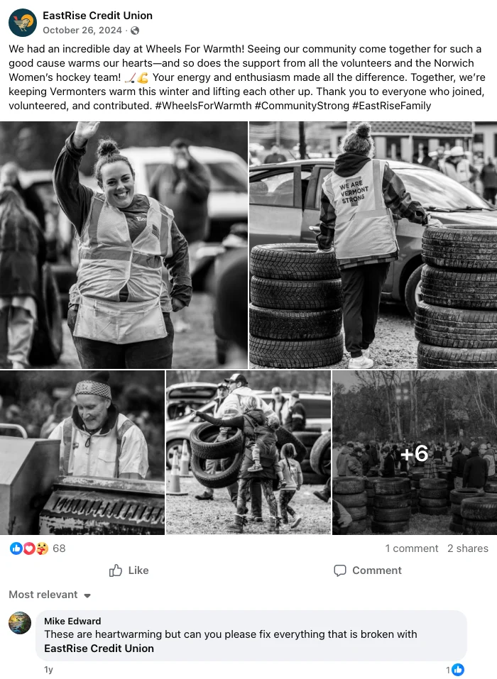 We had an incredible day at Wheels For..., Facebook capture 31 of 51