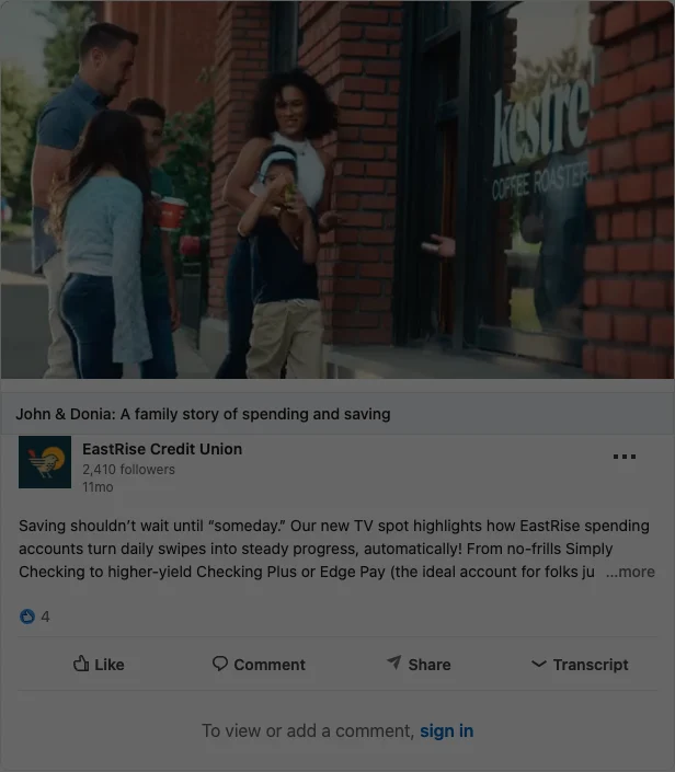 EastRise LinkedIn post 072, LinkedIn capture 17 of 51