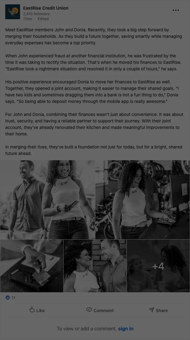 EastRise LinkedIn post 084, LinkedIn capture 16 of 51