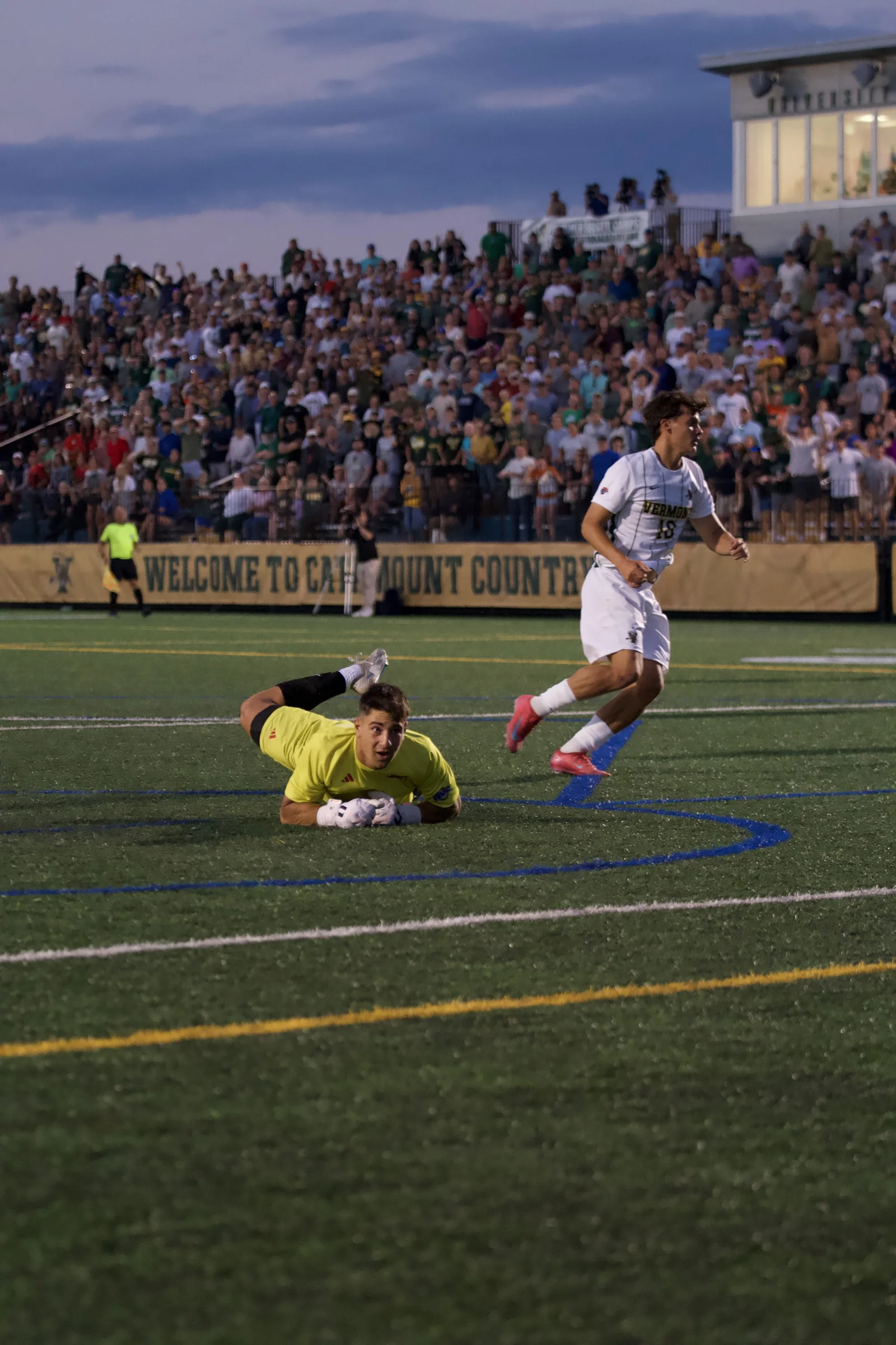 A University of Vermont soccer event