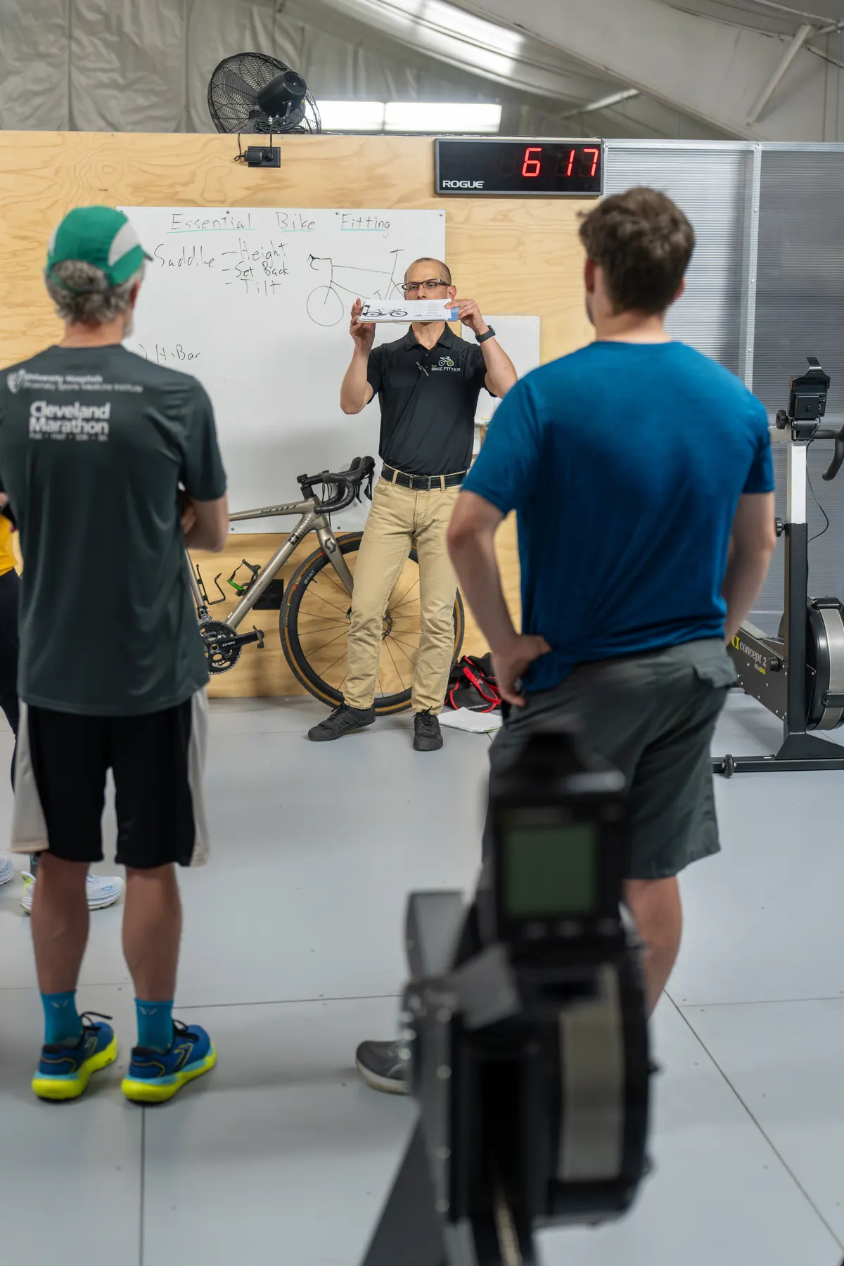 Bike fitting at Green Mountain Community Fitness, photograph 4 of 23