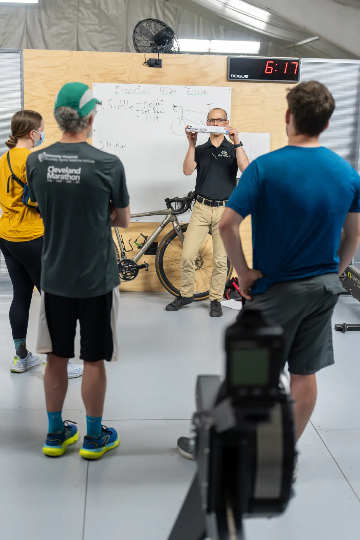 Bike fitting at Green Mountain Community Fitness, photograph 5 of 23
