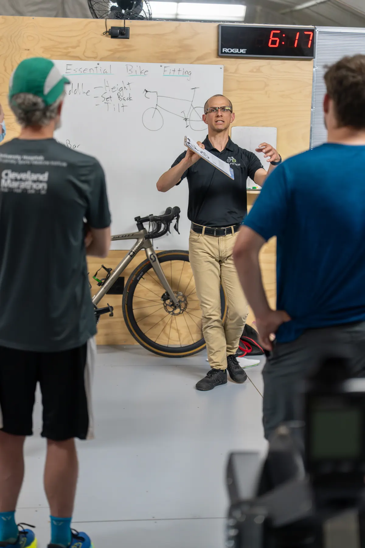 Bike fitting at Green Mountain Community Fitness, photograph 6 of 23