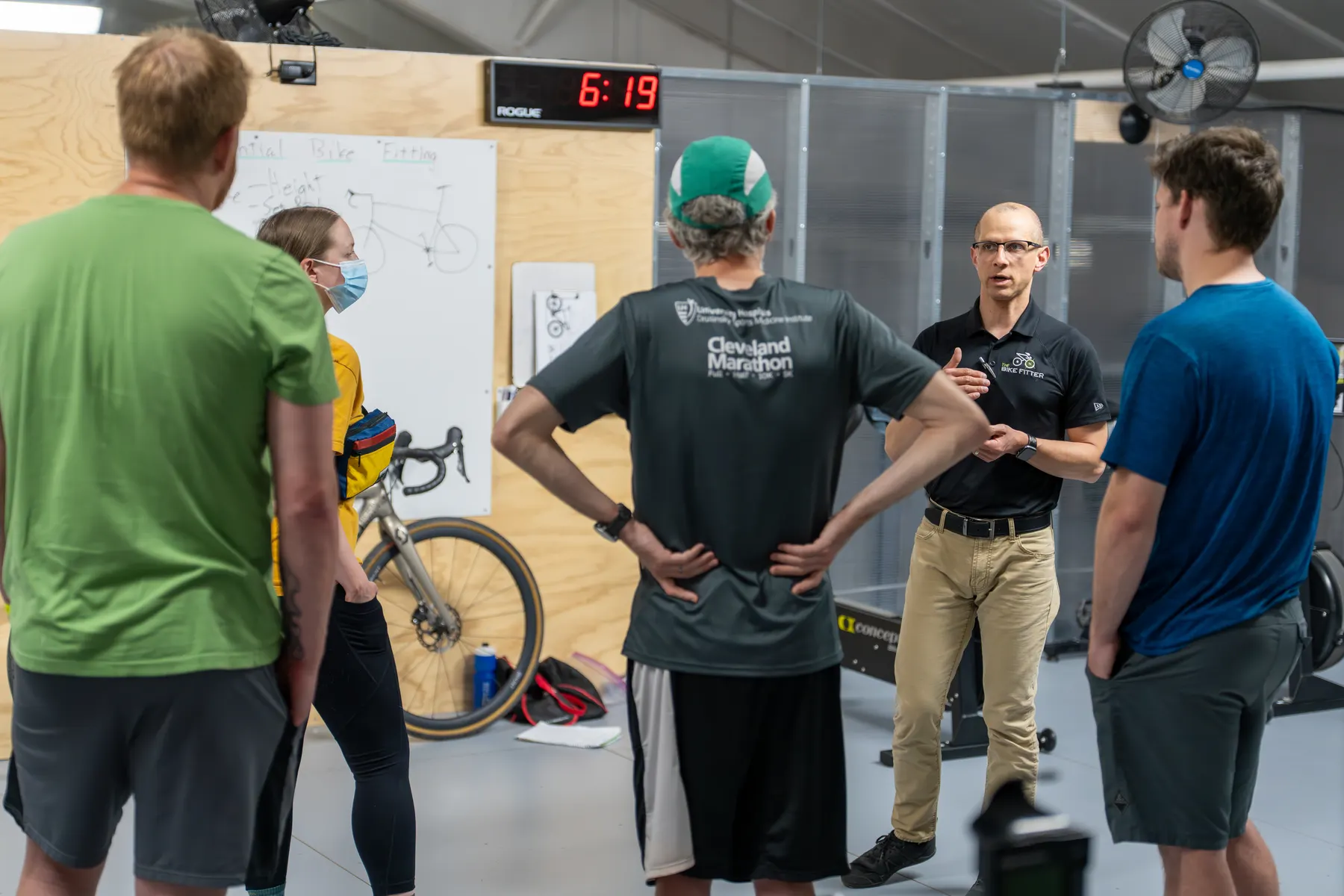 Bike fitting at Green Mountain Community Fitness, photograph 7 of 23