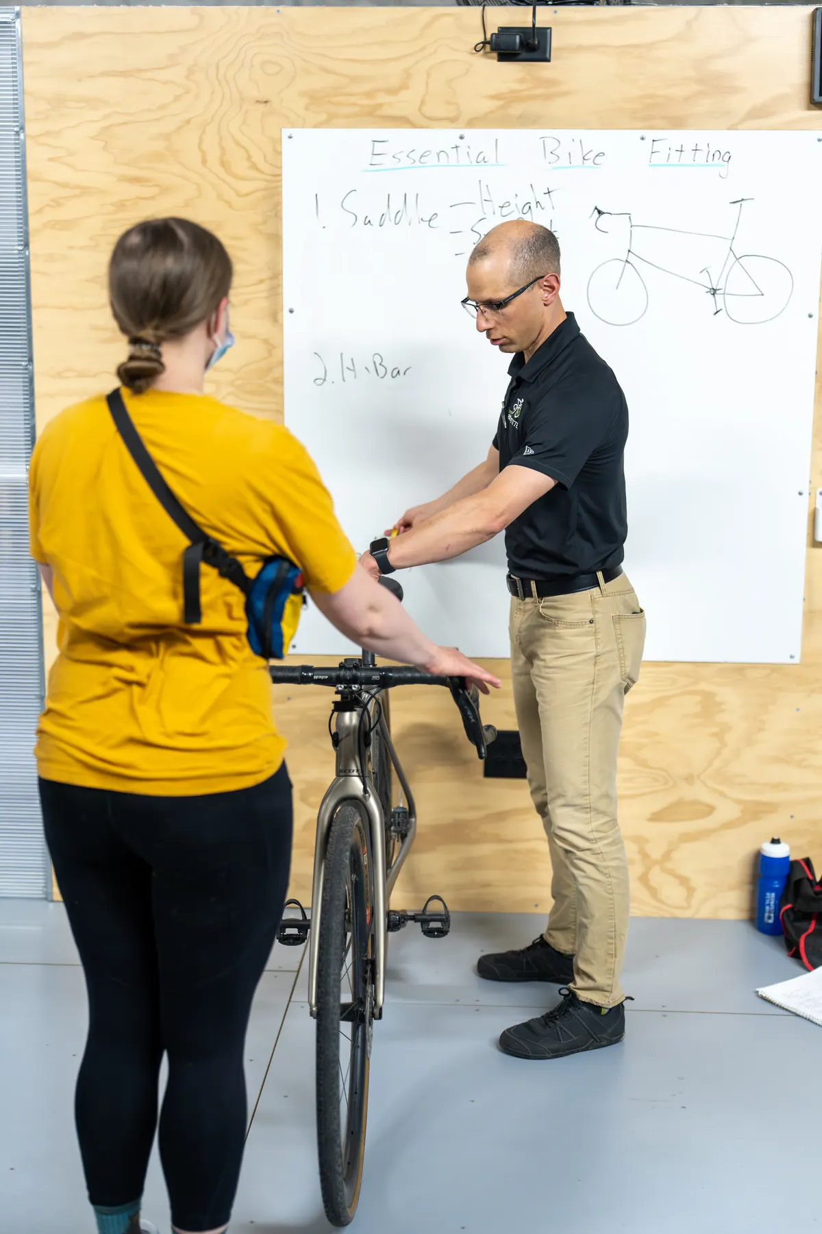 Bike fitting at Green Mountain Community Fitness, photograph 9 of 23