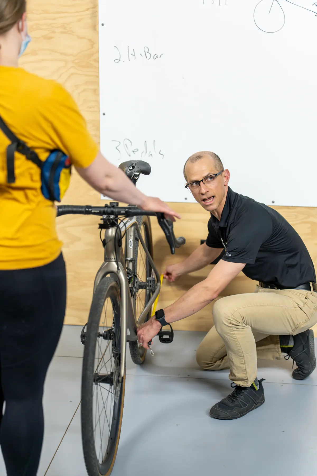 Bike fitting at Green Mountain Community Fitness, photograph 10 of 23
