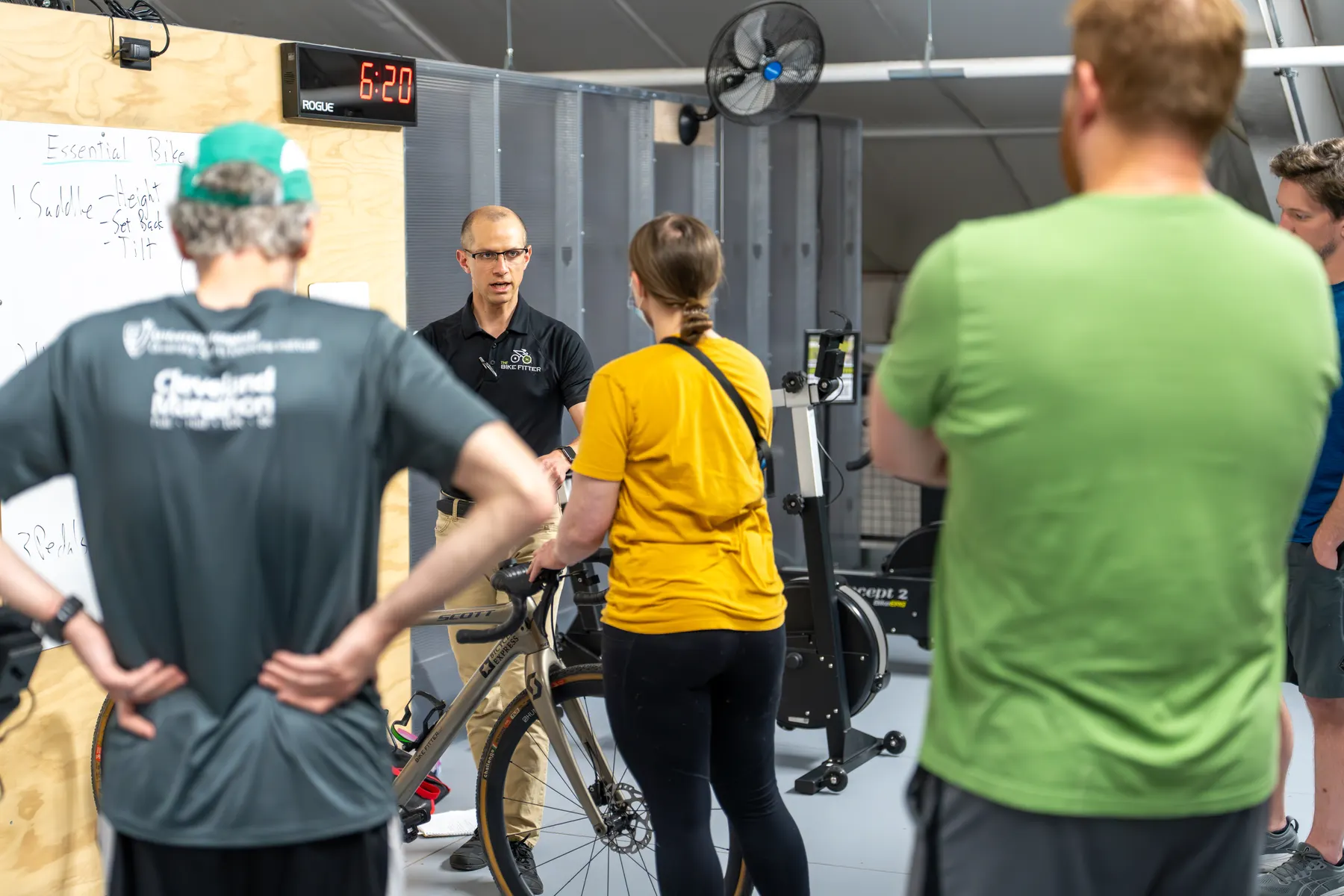 Bike fitting at Green Mountain Community Fitness, photograph 11 of 23