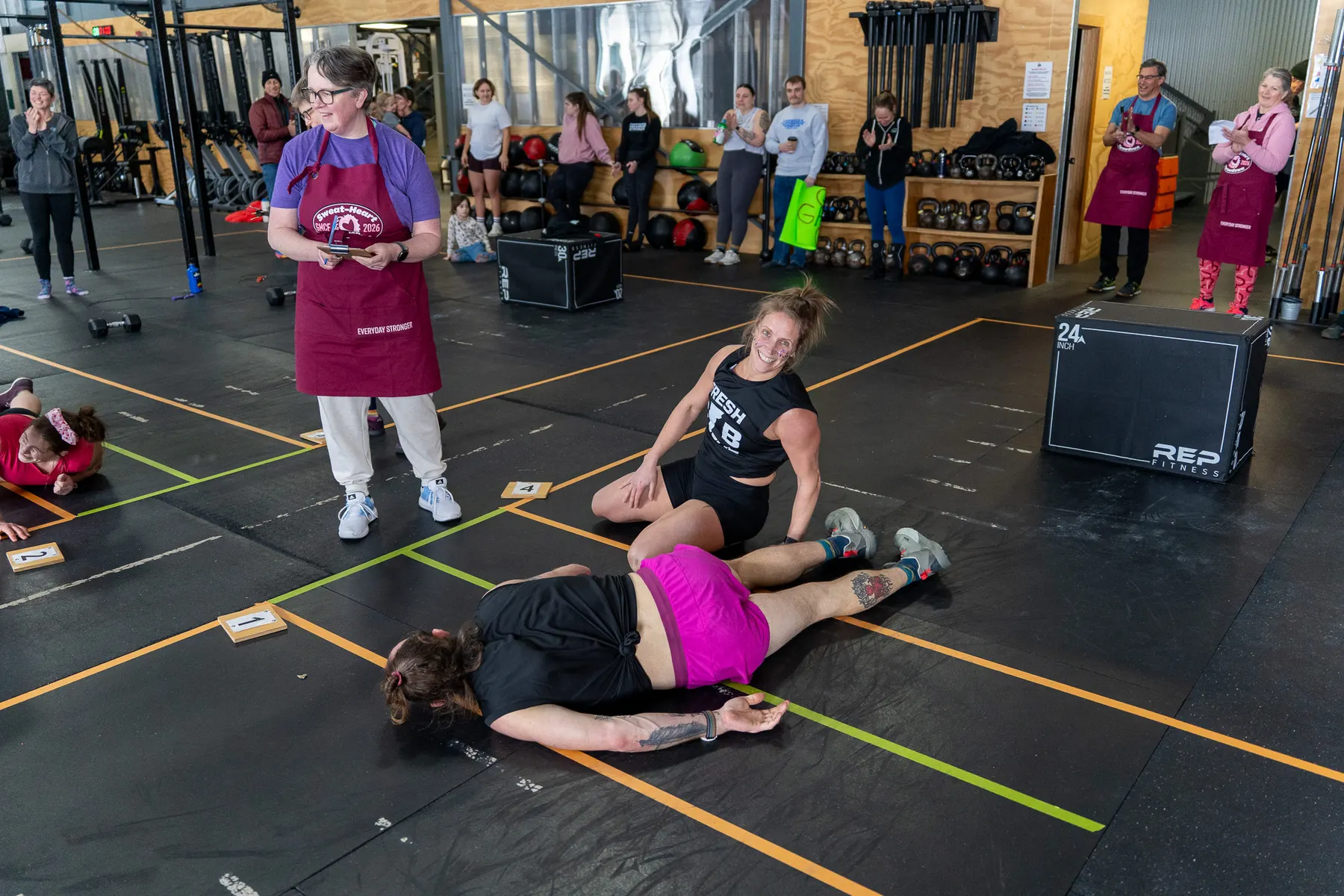 Sweat-Heart Throwdown