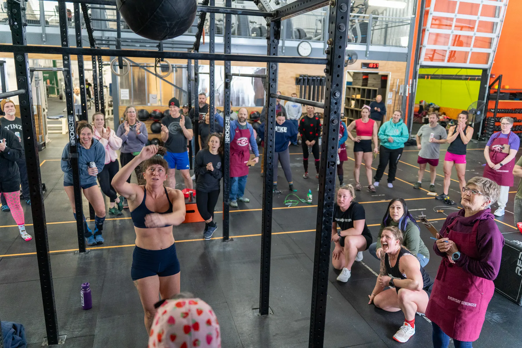 Sweat-Heart Throwdown at Green Mountain Community Fitness, photograph 17 of 22